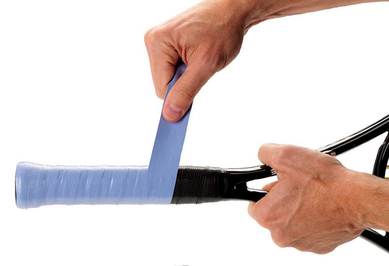 Tourna Mega Tac Extra Tacky Overgrip, 3 Grips per Pack, Blue - Image 2